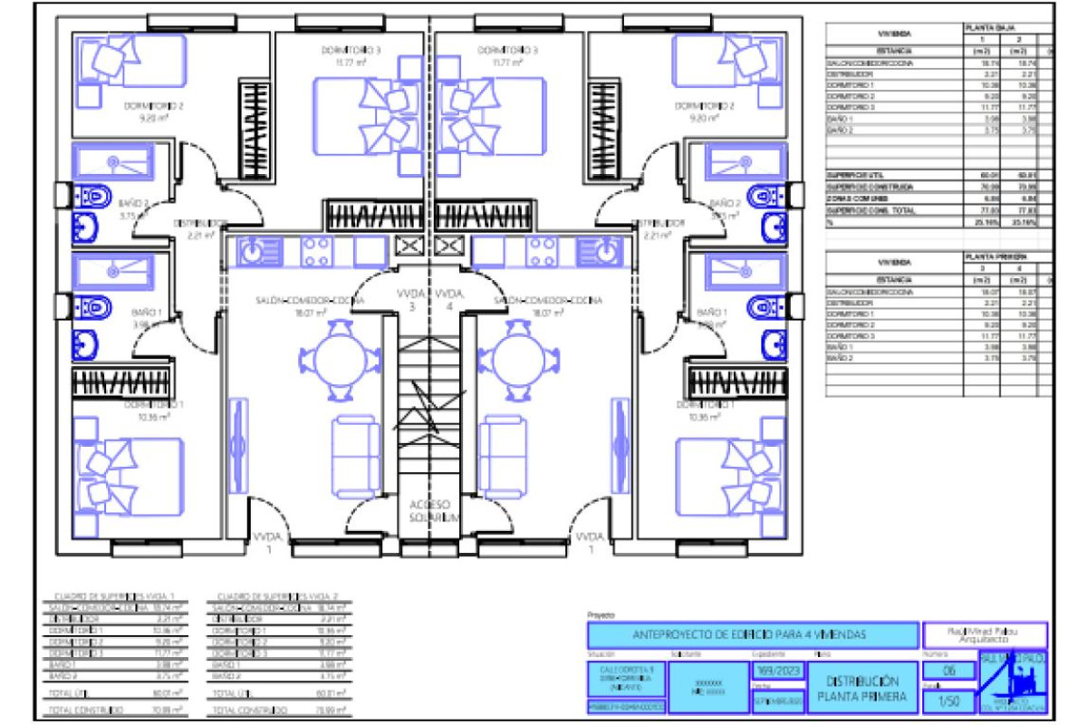 Nouvelle construction - Áticos - Torrevieja - Calle Ramón Gallud