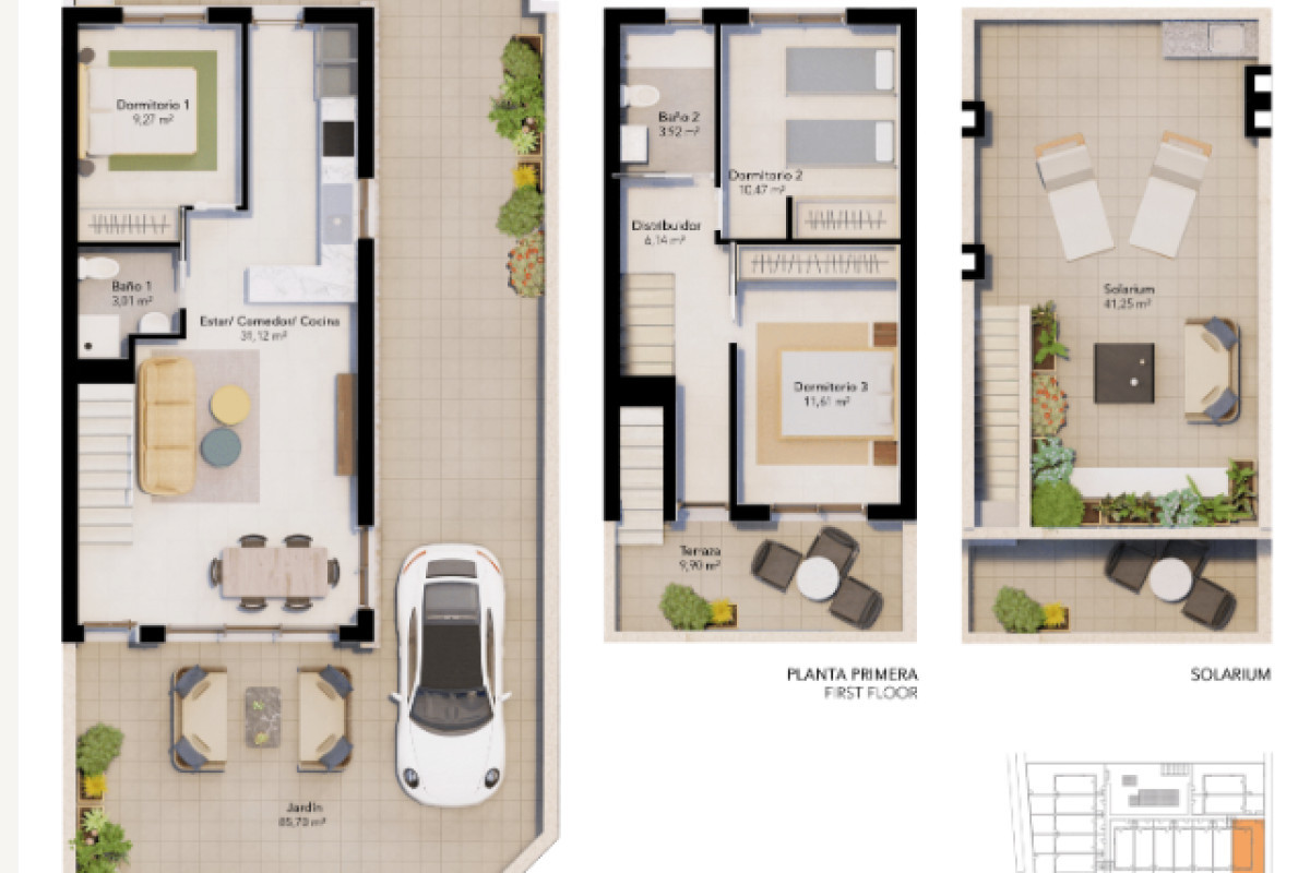 Nouvelle construction - Adosados - Pilar de la Horadada - 03191