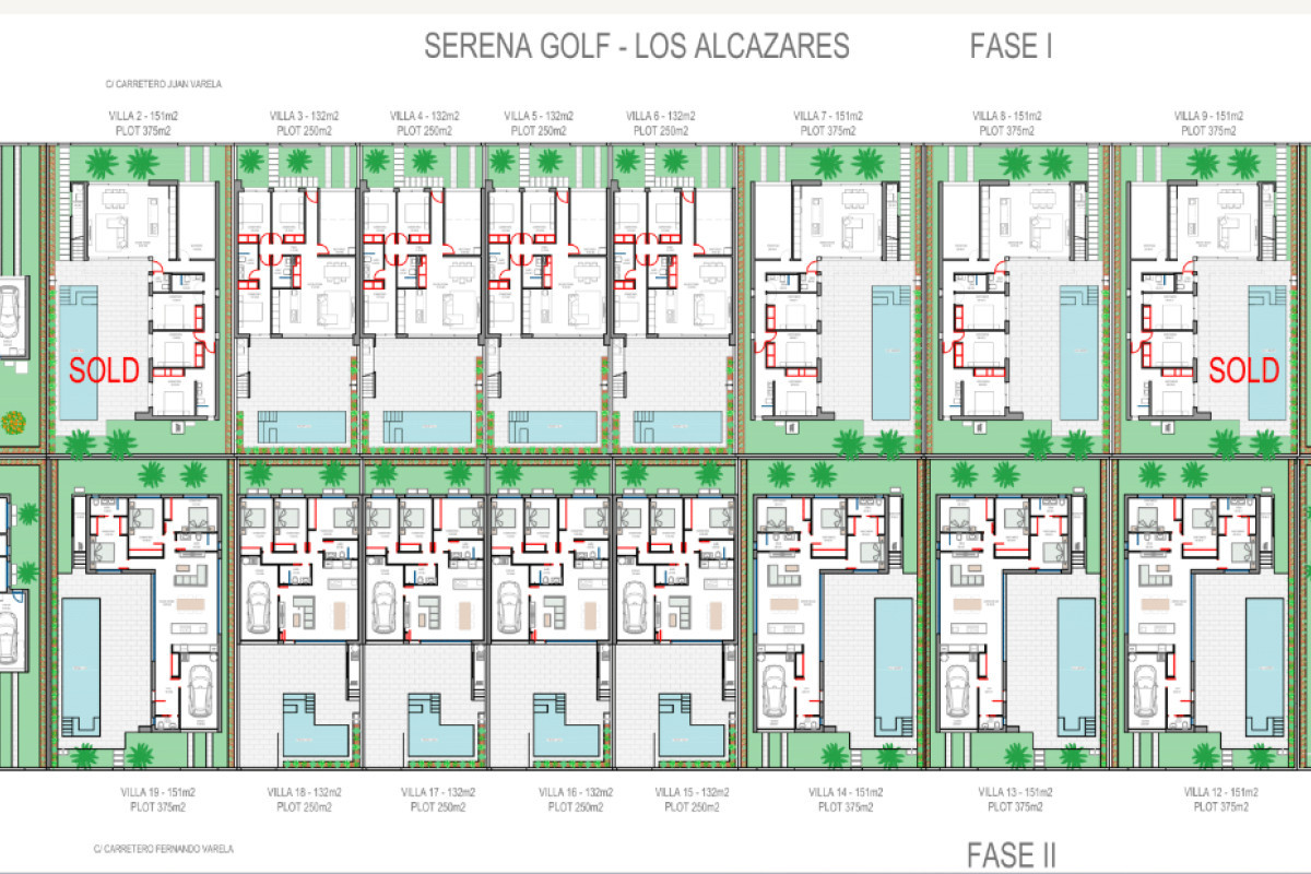 Nieuwbouw - Vrijstaande woning - Los Alcázares - 30710