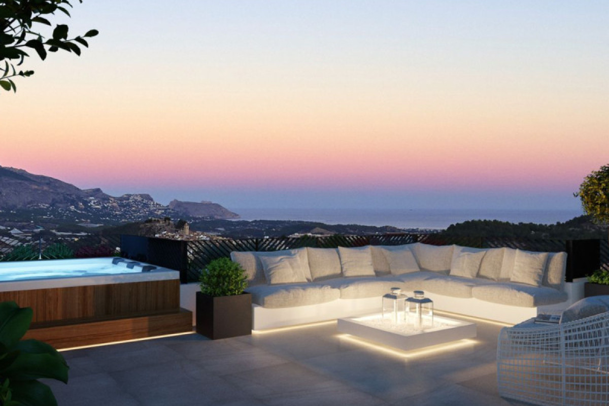 Obra nueva - Villas - Polop - Calle Mariola, 18