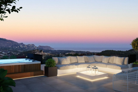 Obra nueva - Villas - Polop - Calle Mariola, 18