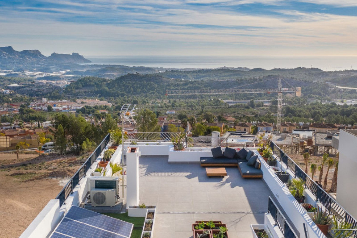 Obra nueva - Villas - Polop - Calle Mariola, 18