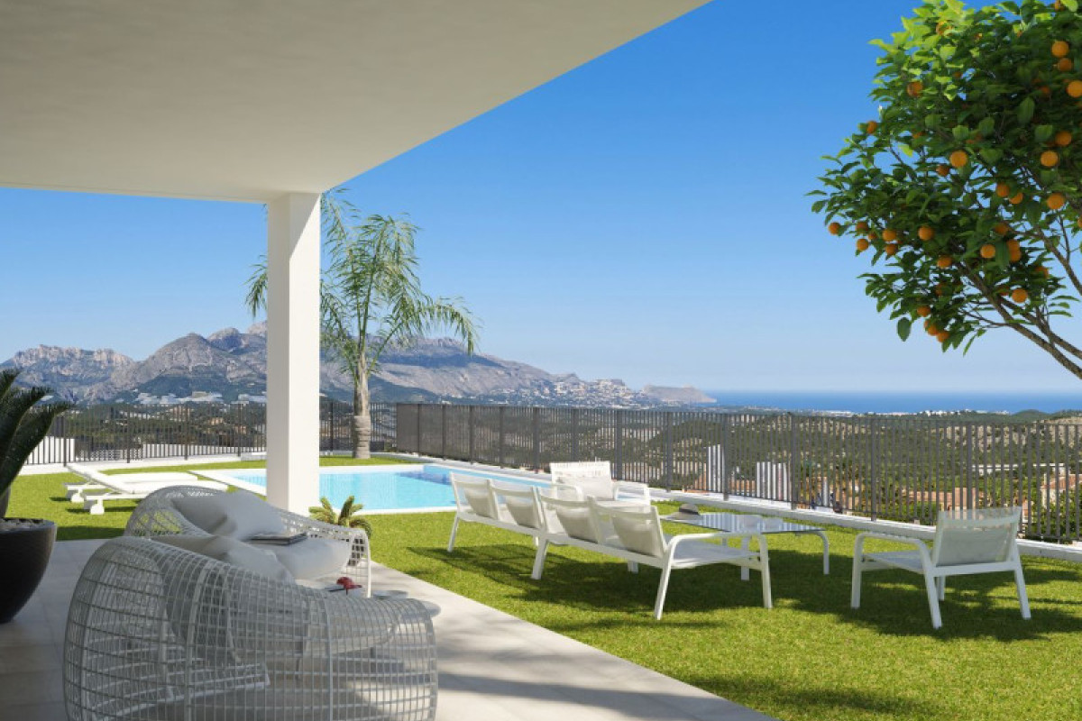 Obra nueva - Villas - Polop - Calle Mariola, 18