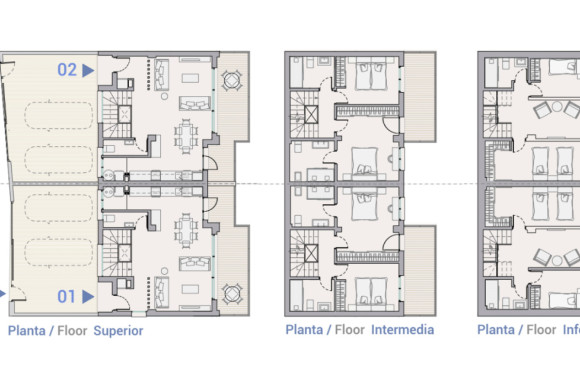 Nieuwbouw - Adosados - La Nucia - 03530