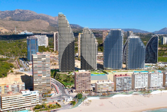 Nieuwbouw - Áticos - Benidorm - Calle Brasil, 1