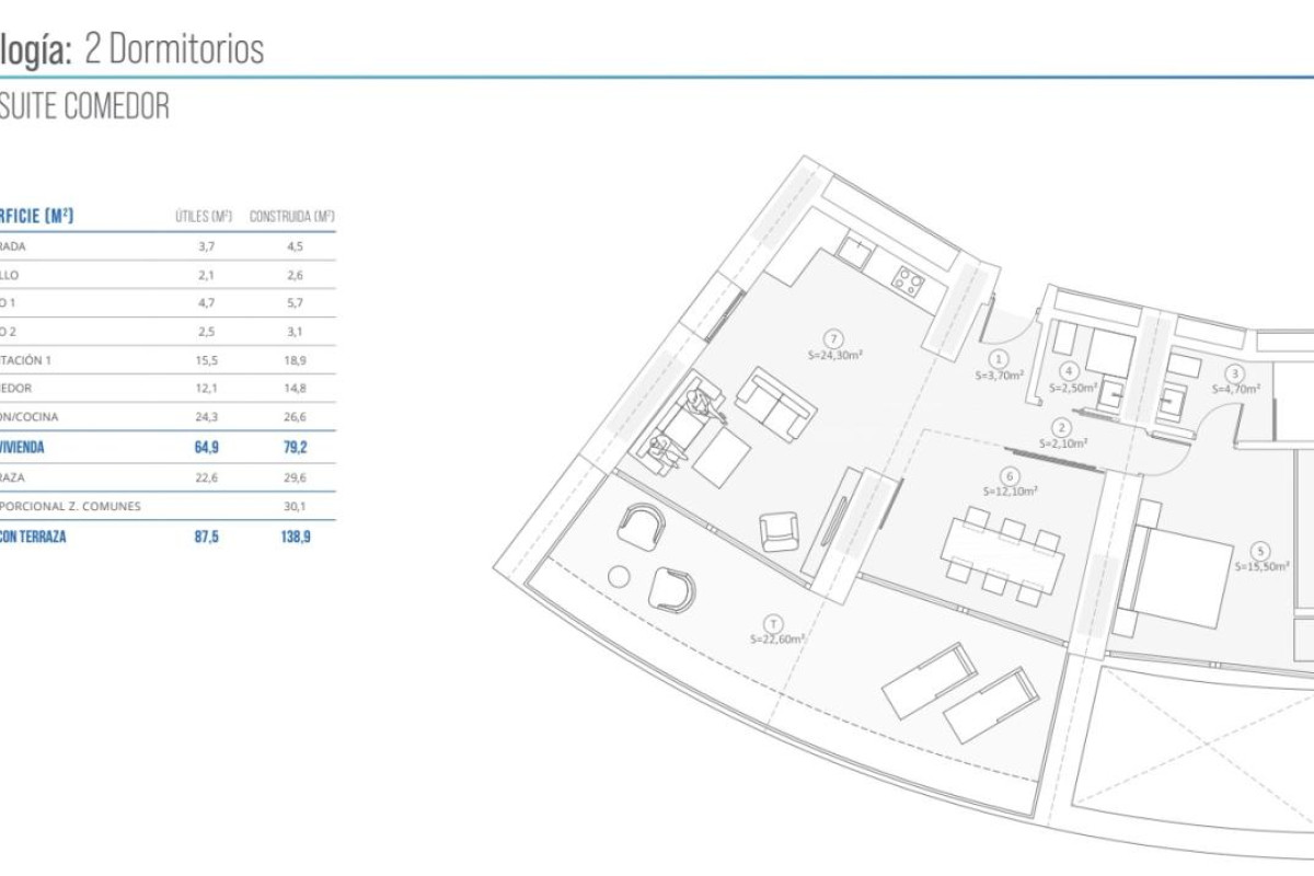 Obra nueva - Apartamentos - Benidorm - 03502, Calle Vicente Llorca Alos, 19