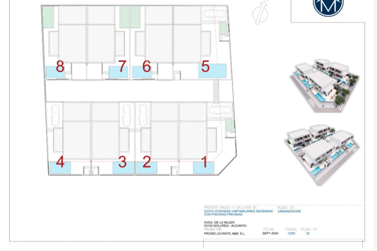 Nieuwbouw - Adosados - Dolores - 03150
