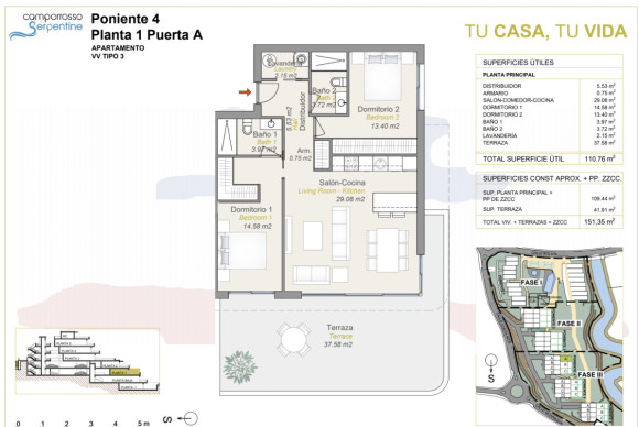Nieuwbouw - Apartamentos - Finestrat - Calle costa rica s/n
