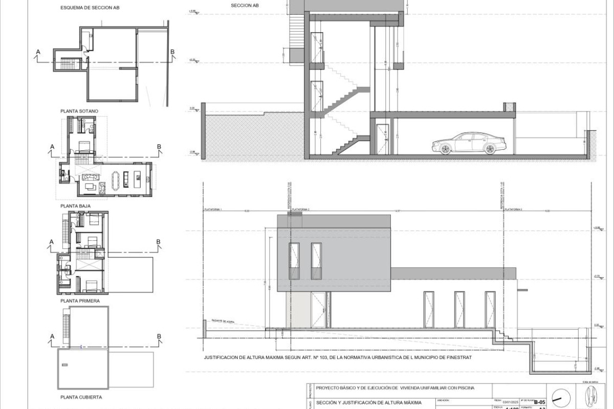 Obra nueva - Villas - Finestrat - 03509, Sierra Cortina s/n
