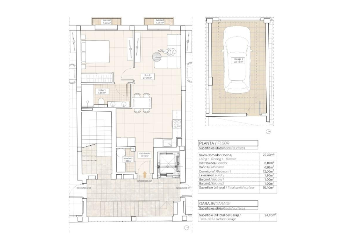 Nouvelle construction - Apartamentos - Hondón de las Nieves - 03688