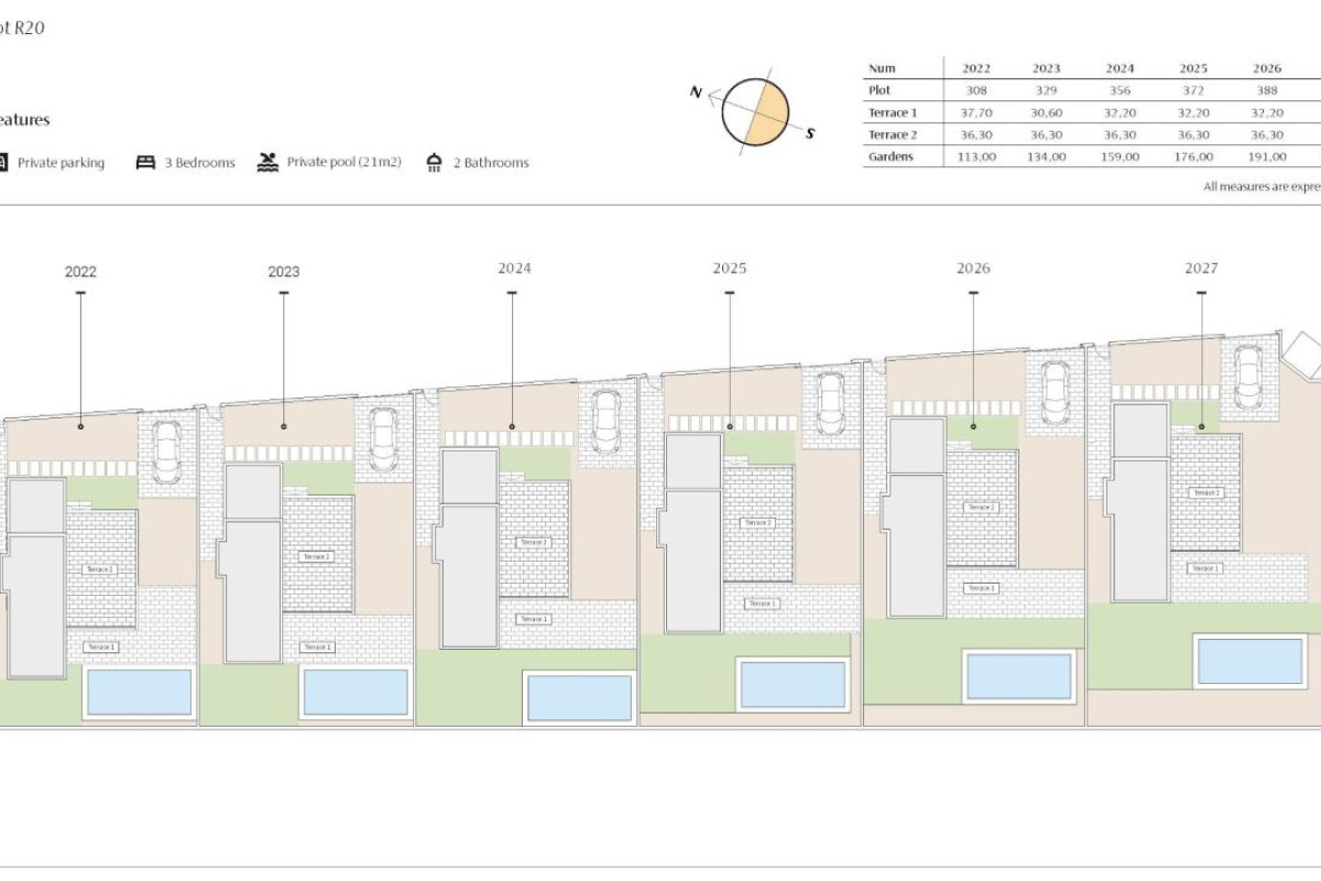 Nouvelle construction - Villas - Algorfa