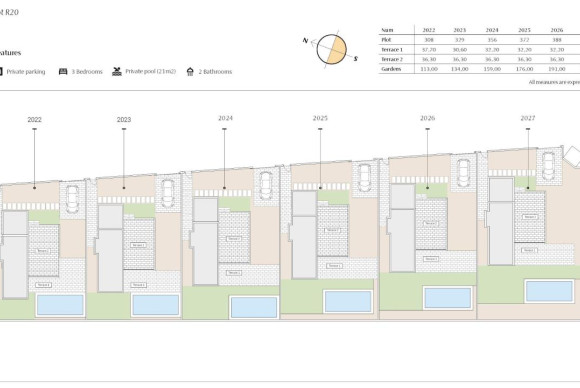 Nouvelle construction - Villas - Algorfa
