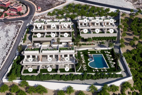 Nieuwbouw - Bungalows - Finestrat - Avenida Granada, 62