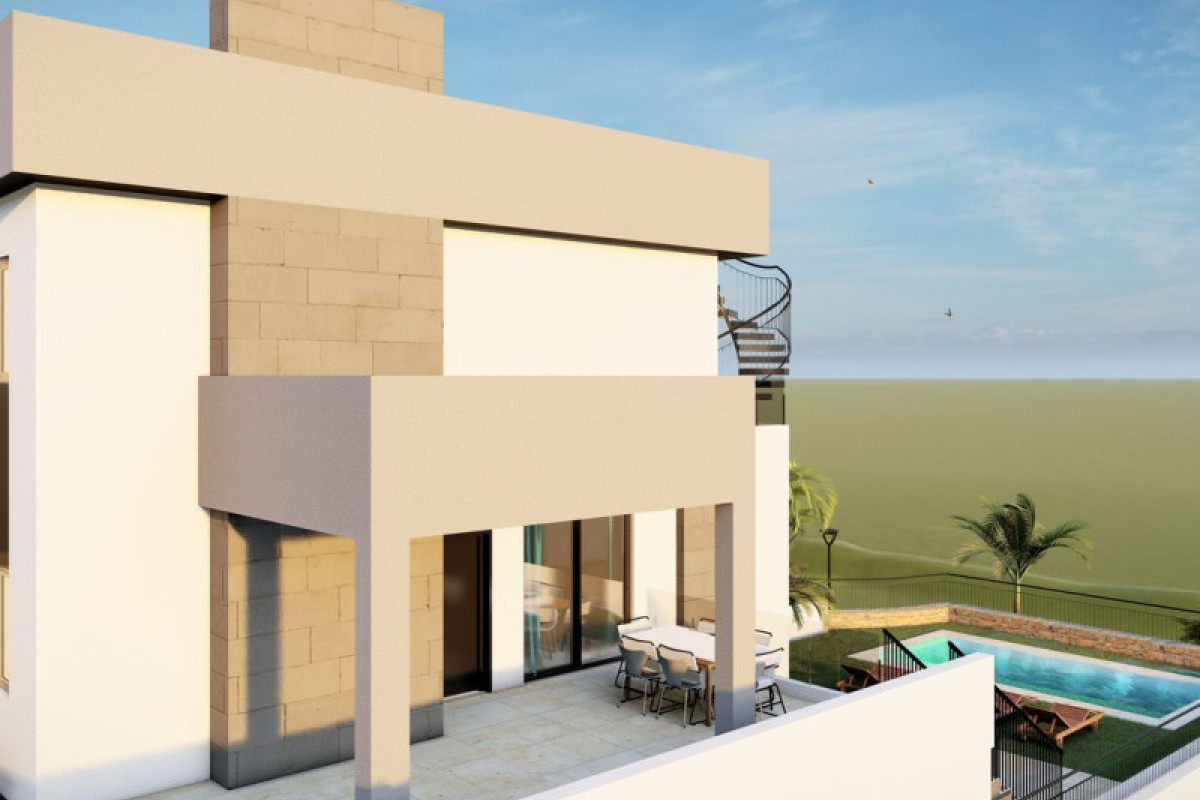 Nieuwbouw - Vrijstaande woning - Algorfa