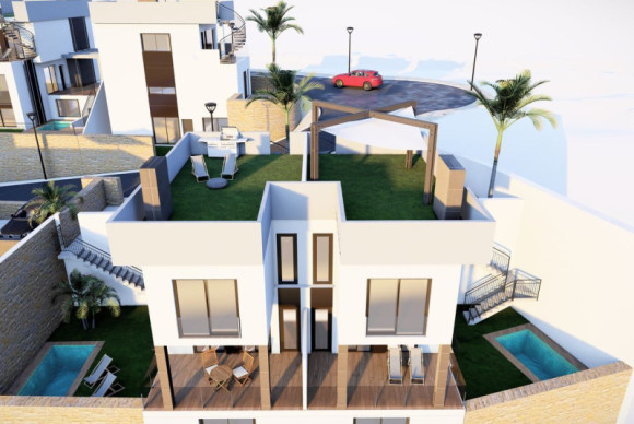 Nieuwbouw - Vrijstaande woning - Algorfa