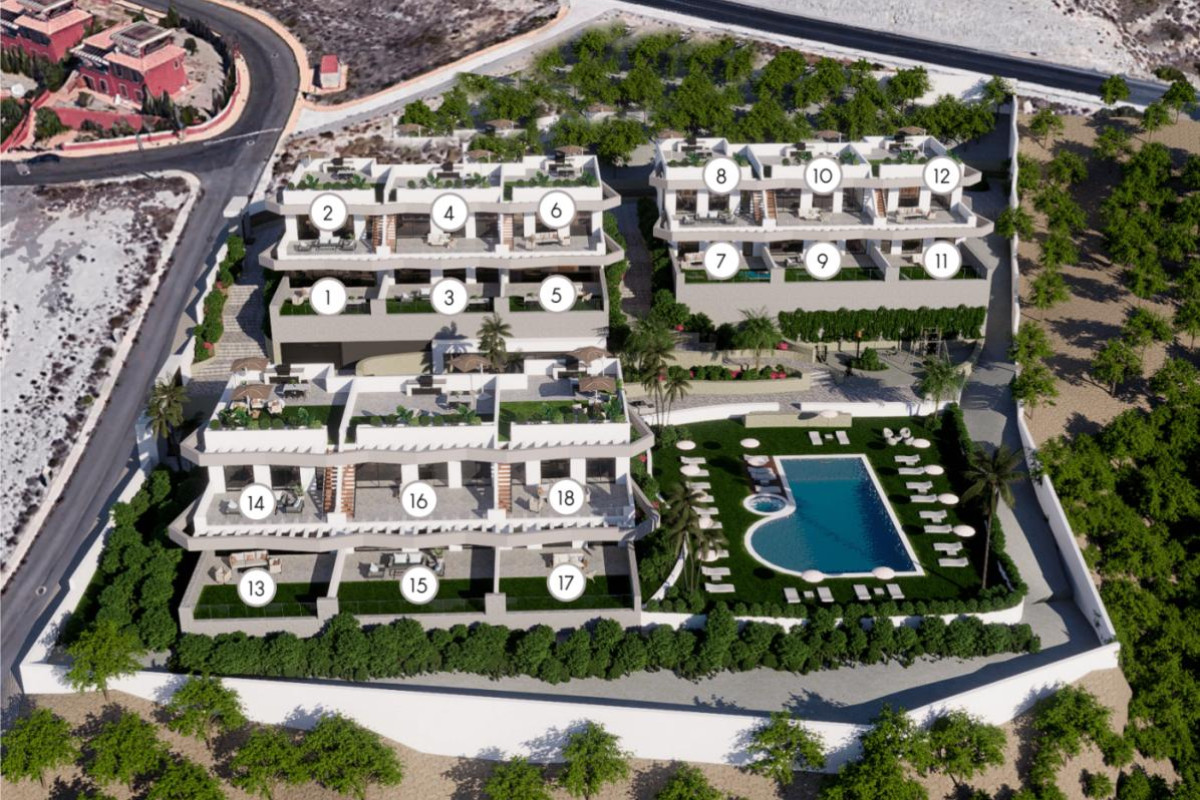 Nieuwbouw - Bungalows - Finestrat - Avenida Granada, 62