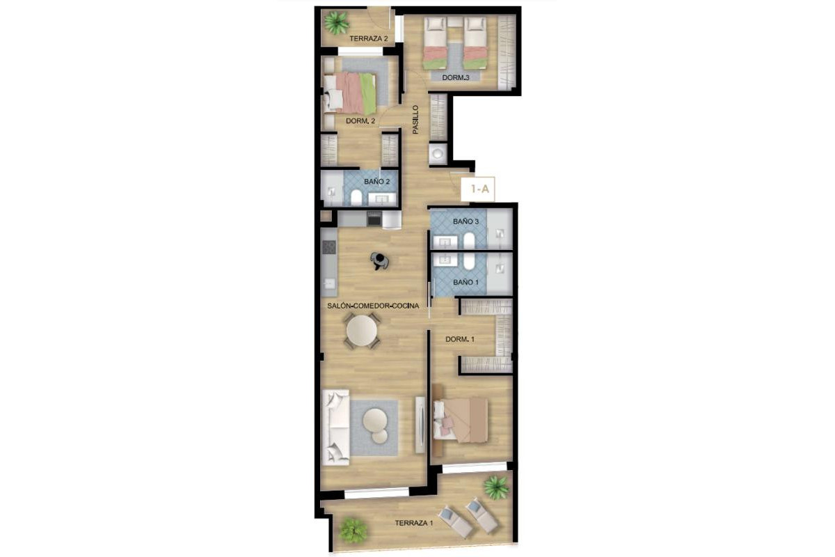 Nouvelle construction - Apartamentos - Torrevieja - 03182, Calle Gumersindo