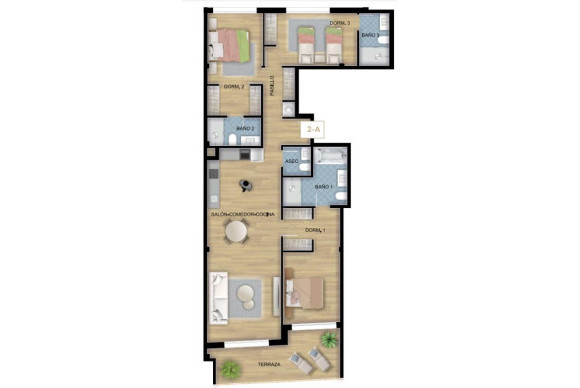 Nouvelle construction - Apartamentos - Torrevieja - 03182, Calle Gumersindo