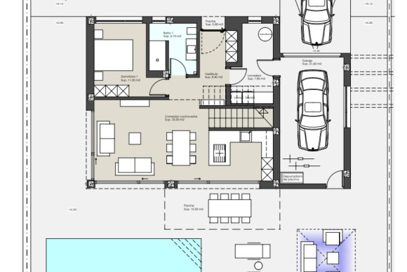 Nieuwbouw - Villas - Pilar de la Horadada - 03191