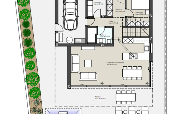 Nouvelle construction - Villas - Torre-Pacheco - 30709