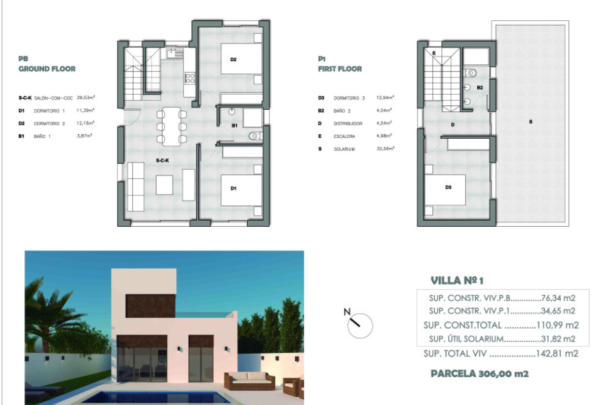 Obra nueva - Villas - Rojales - 03170
