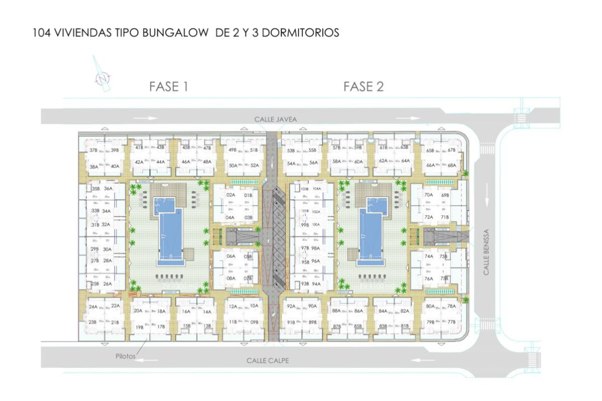 Nieuwbouw - Bungalows - Torrevieja - 03186, Calle Javea s/n