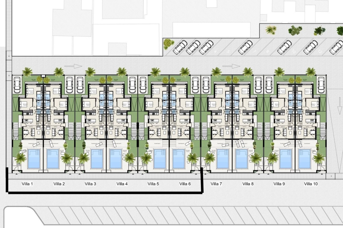 Nieuwbouw - Villas - Los Nietos - 30383