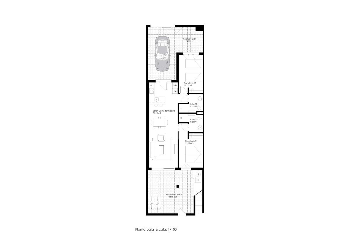 Nieuwbouw - Bungalows - Pilar de la Horadada - 03190