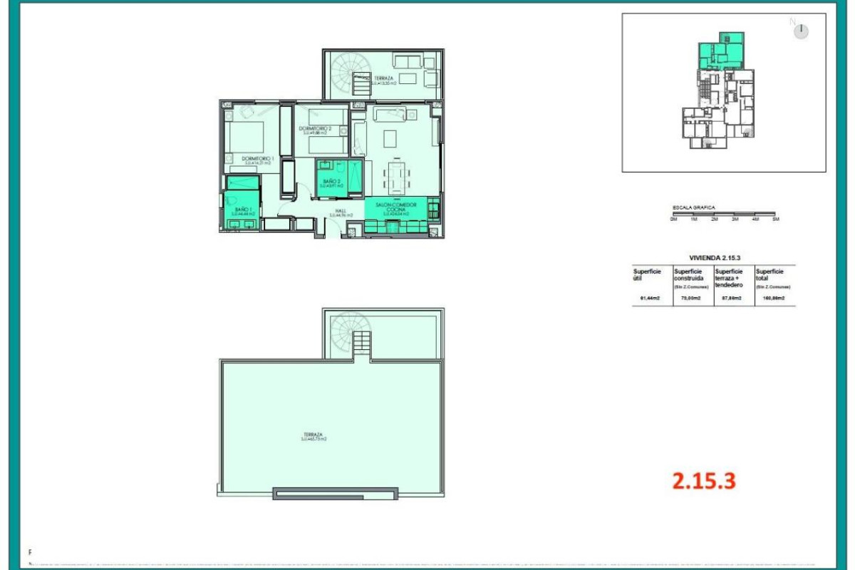 Obra nueva - Áticos - Calpe - Calle Eslovaquia, 3