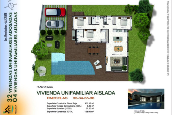 Nouvelle construction - Villas - Los Montesinos - 03187