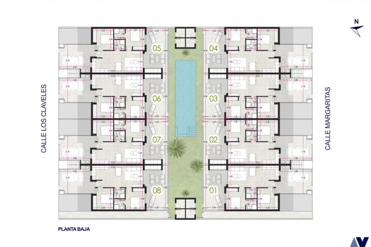 Nieuwbouw - Bungalows - San Pedro del Pinatar - 30740