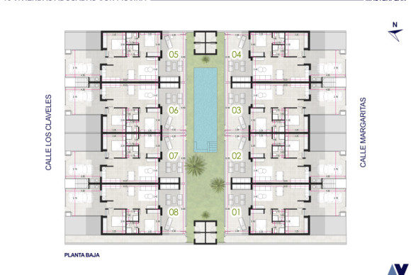 Nieuwbouw - Bungalows - San Pedro del Pinatar - 30740