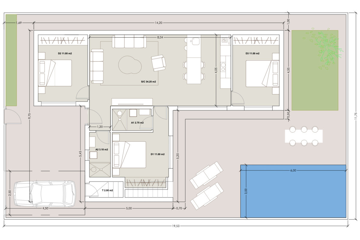 Nouvelle construction - Villa for sale - Roldan