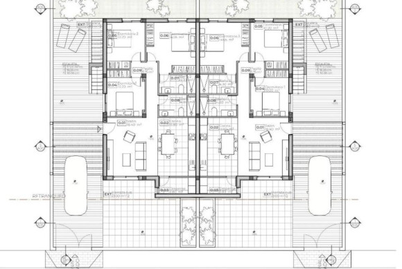 Nieuwbouw - Adosados - Mazarrón - Calle Presbiterio Jesus Garcia s/n