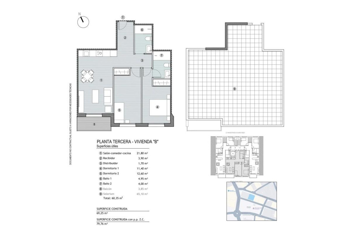 Obra nueva - Áticos - Mazarrón - Calle Juan Sebastián Elcano, 24