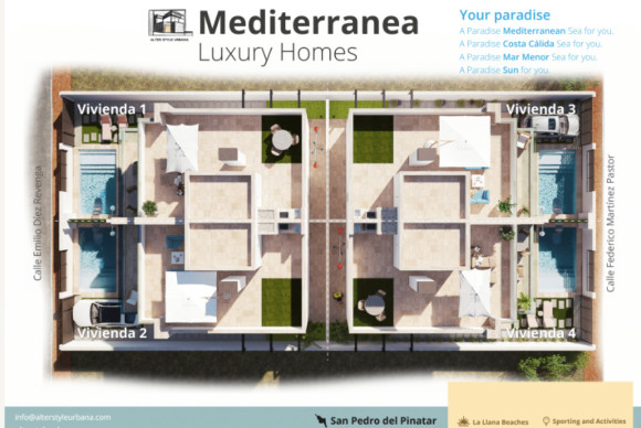 Nieuwbouw - Villas - San Pedro del Pinatar - 30740