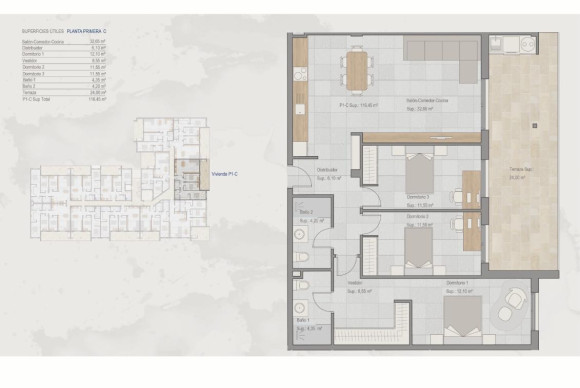 New Build - Apartment  - Torre-Pacheco