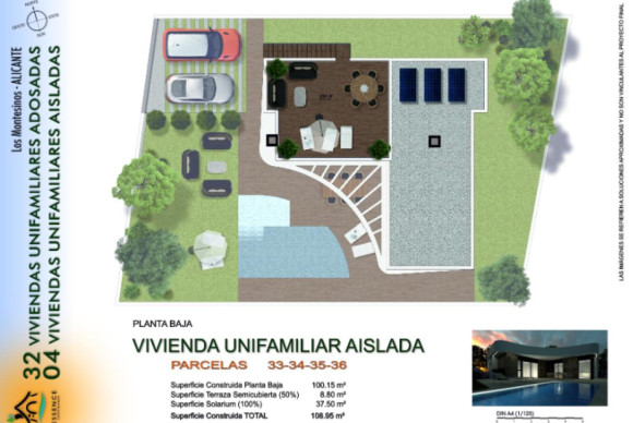 Obra nueva - Villa - Los Montesinos